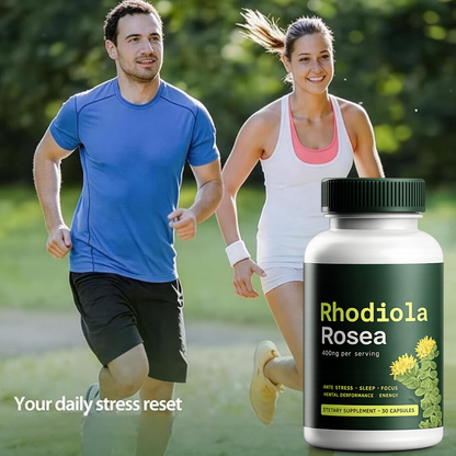 Rhodiola Rosea - Natural Adaptogen Made in USA [400mg]