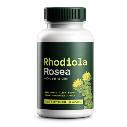 Rhodiola Rosea - Natural Adaptogen Made in USA [400mg]